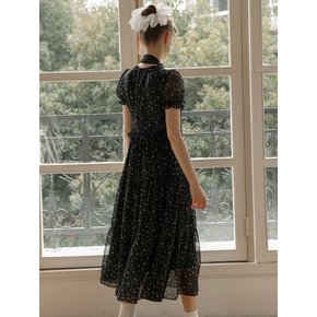 04/11예약배송_DD_Floral v-neck chiffon frill dress