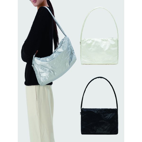 [리퍼브] Soli Padding Bag 솔리패딩백 미디움 - 3 color