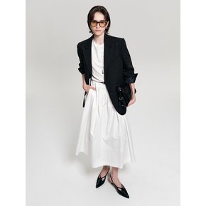레아 스트랩 슬링백_블랙 / LEA STRAP SLINGBACK_BLACK