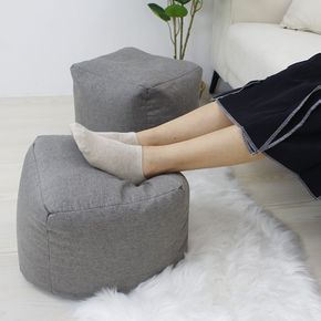 사무실 다리받침대 쿠션 의자 풋레스트 풋스툴 빈백 발쿠션