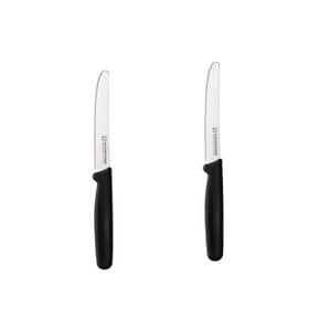 톱니 과도 나이프 과일칼 21cm 블랙 1개