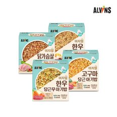 이지밀 실온이유식 (완료기) 골고루 8팩 (4종X2팩씩)