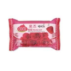 COCO 로즈 때비누 세안 세수 샤워 욕실비누