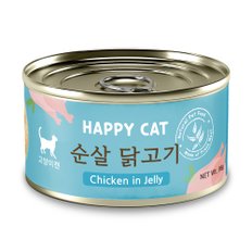 해피캣 고양이캔 순살 닭고기 95g