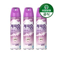 해피홈 모기약 수성에어로솔 500ml 라벤더향 (3입)