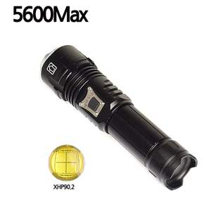 XHP90.2 LED 5600루멘 줌 라이트 랜턴 손전등 후레쉬