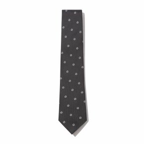 brown flower pattern tie_CAAIX24520BRX