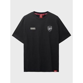 [아스널] GUNNERS 1886 티셔츠_블랙