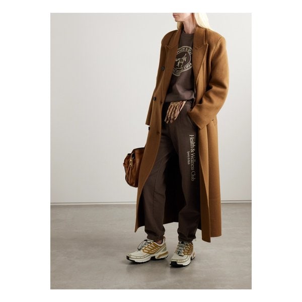 프린트 코튼 저지 트랙 팬츠 1647597343786290