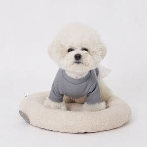 강아지 데일리 원형 쿠션 소형 1P 반려견 방석 하우스