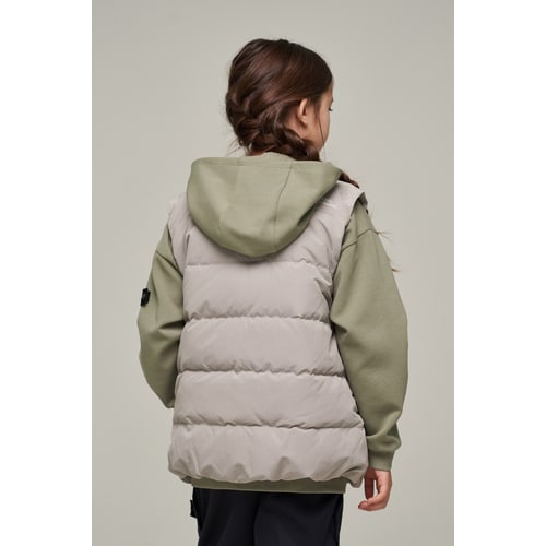 내셔널지오그래픽키즈 긴말필요없는 헤론  경량구스다운 조끼 K244UDV020