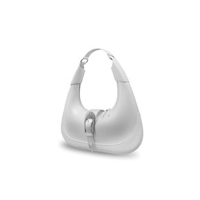 PELVIC LEATHER BAG_WHITE