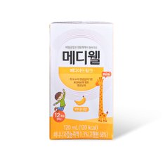 메디웰 페디아 드링크 미니 바나나맛 120ml 24팩