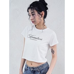 CREW Crop Tee -  2COL