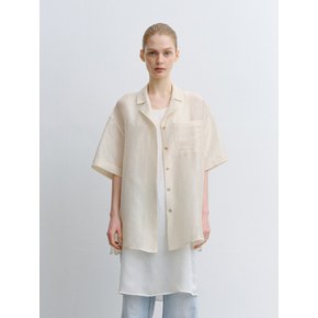 TVR SHEER SILK SHIRT JACKET_2COLORS