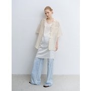 TVR SHEER SILK SHIRT JACKET_2COLORS