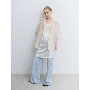 TVR SHEER SILK SHIRT JACKET_2COLORS