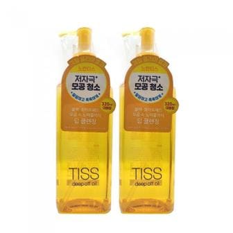 셀러허브 시세이도 티스 딥 오프 오일 320ml 클랜징 오일 2개 Ss (S10147757)