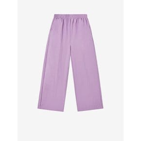 Washed vacation linen pants_purple