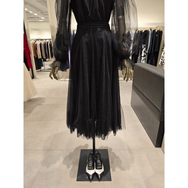 [파주점] 러블리 시폰 플레어 스커트 JR3A0SK191