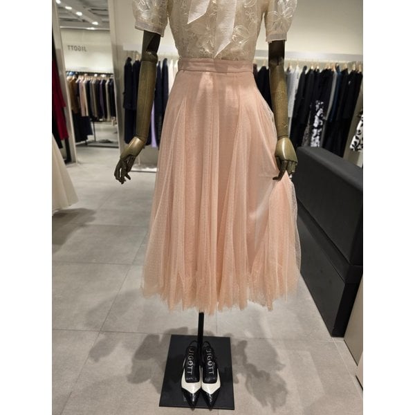 [파주점] 러블리 시폰 플레어 스커트 JR3A0SK191