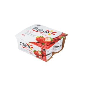 [모닝배송][우리가락]요플레 클랙식 딸기 85g x 4