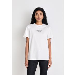 캘빈 클라인 뉴욕 티셔츠 6CA21D09H-A11 BRIGHT WHITE