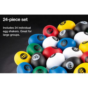 MEINL Percussion 마이넬 에그 셰이커 세트 ES-SET24-MC (전 5색 24개들이) []