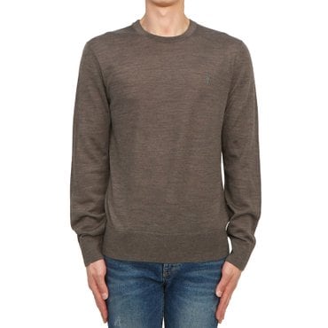 올세인츠 모드 남성 니트 MK129D VOLE BROWN MARL