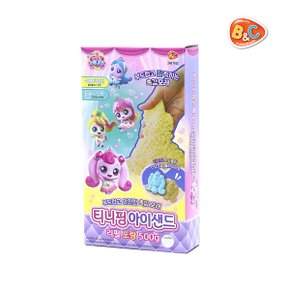 1 티니핑 아이샌드 리필500g(노랑) (37984) 14000