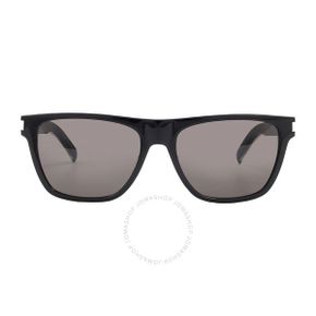 4825846 Saint Laurent Grey Browline Mens Sunglasses