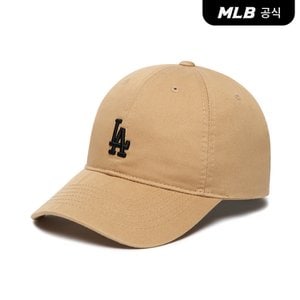 MLB [코리아공식]루키 언스트럭쳐 볼캡 LA (Beige)