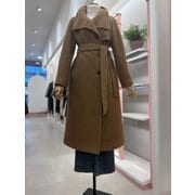 [여주점] 여성 하이넥 싱글브레스티드 울 코트(ITPCWHC710)