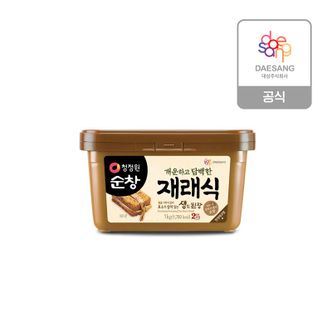 청정원 F)청정원 재래식 생된장(사각) 1kg[32113691]