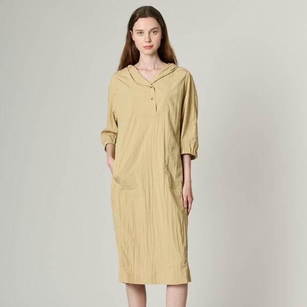 [여주점] 올앤선드리 스톤 후드 원피스 A3M4O626