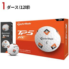 5762116 12 개  재단사 TP5 공 2024 년 모델 PIX 화이트 (픽스) TaylorMade  TA3468510