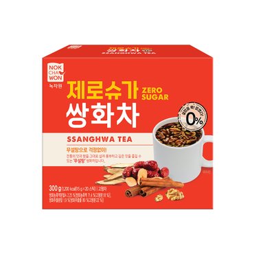 녹차원 (따뜻함은UP! 가벼움은ZERO!) 제로슈가 쌍화차 20개입