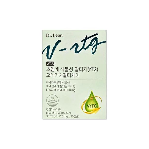 닥터린 초임계 식물성 알티지 rTG 오메가3 멀티케어 1126mg 30캡슐/mjc (S50372041)