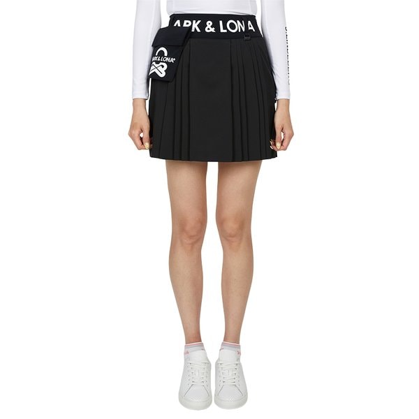[부산점] 골프웨어 여성 미니 플리츠 스커트 MLW 5A AE04 BLACK