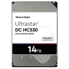 WD Ultrastar DC HC530 (WUH721414ALE6L4) 3.5 SATA HDD (14TB (AS5년))