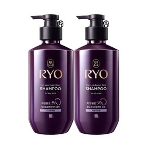 려 자양윤모 9EX 탈모증상전문케어 샴푸 400ml 2입 (+증정)