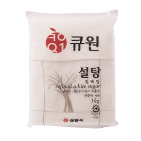 삼양사 큐원설탕(정백당1KG) ////