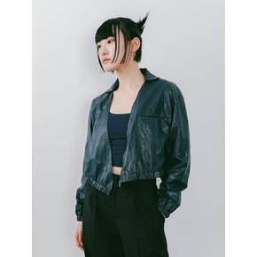 Vegan Leather Shirt Jacket (JVSB203-55)