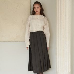 PLEATS 2-WAY SKIRT_BR