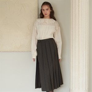 플로브 PLEATS 2-WAY SKIRT_BR