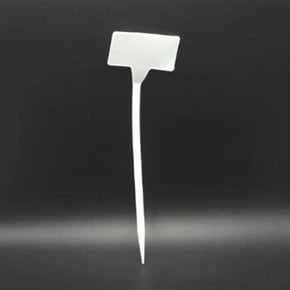 꺽임형 텃밭이름표 30cm 화이트 T자형 네임픽