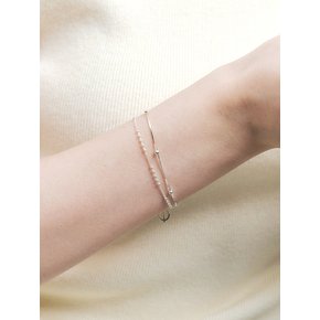 layered ball bracelet