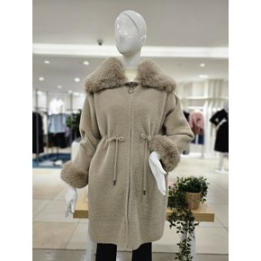 [포커스] 포커스 퍼카_라 허리줄 집업 코트 FW3J7CT0316 (P003042026)