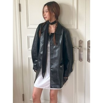 아워호프 Marais Eco Leather Jacket - Black