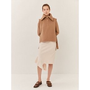 vollide cashmere vest_taupe